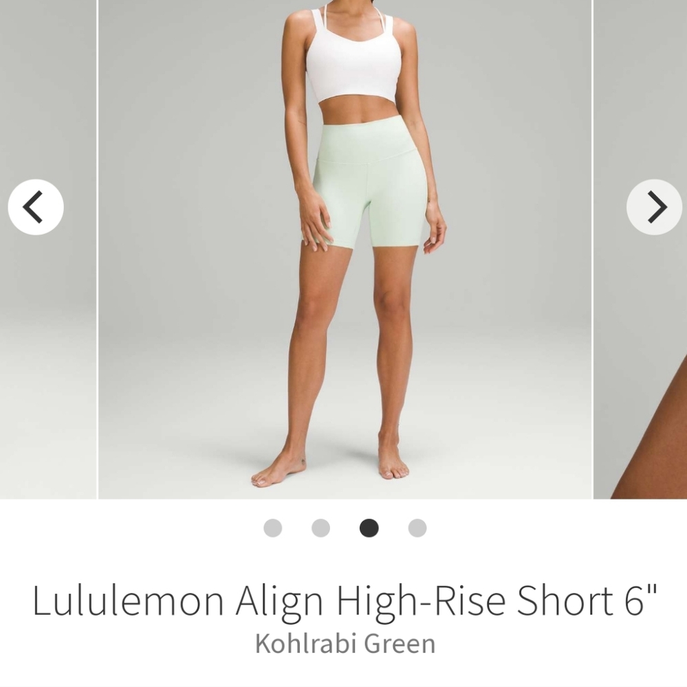lululemon Align Shorts 6"